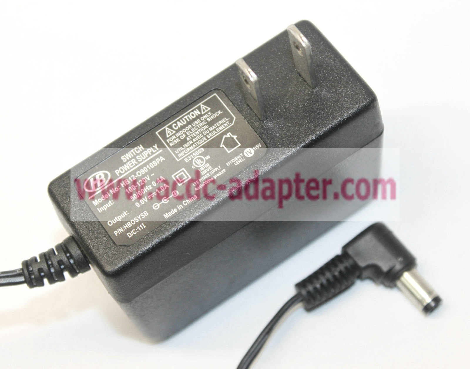 New Genuine HB HB12-O9010SPA DC 9V 1A Switch Power Supply AC Adapter New Genuine HB HB12-O9010SPA DC 9V 1A Switch Power Supply AC Adapter